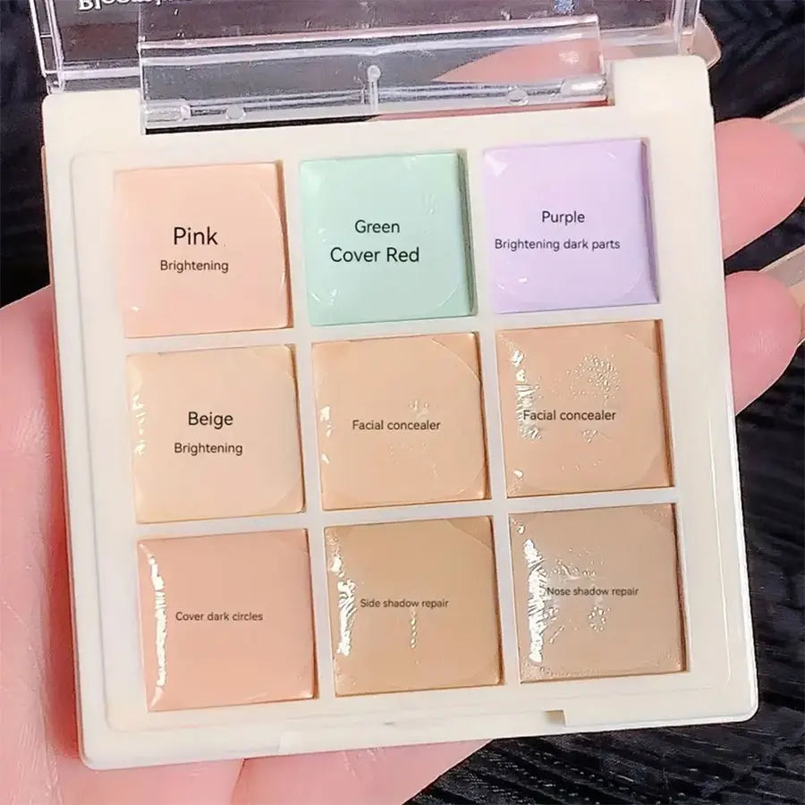 9-Color Full Coverage Concealer & Corrector Palette