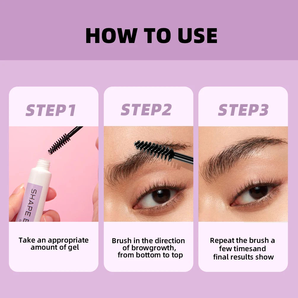 QiBest Transparent Eyebrow Styling Gel