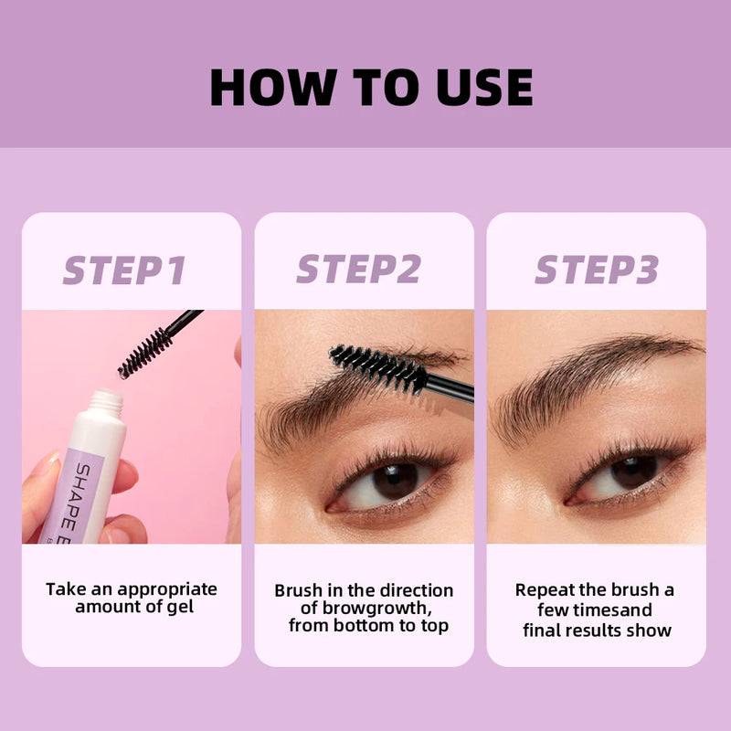 QiBest Transparent Eyebrow Styling Gel