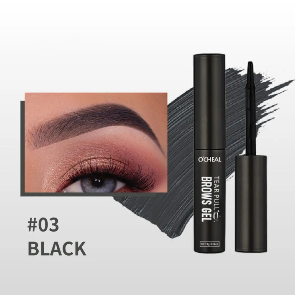 1/3pc Tattoo Peel Off Eyebrow Gel Tint, Semi Permanent Brow Tint, Waterproof, Transfer-proof,For Fuller & Defined Brows, Makeup