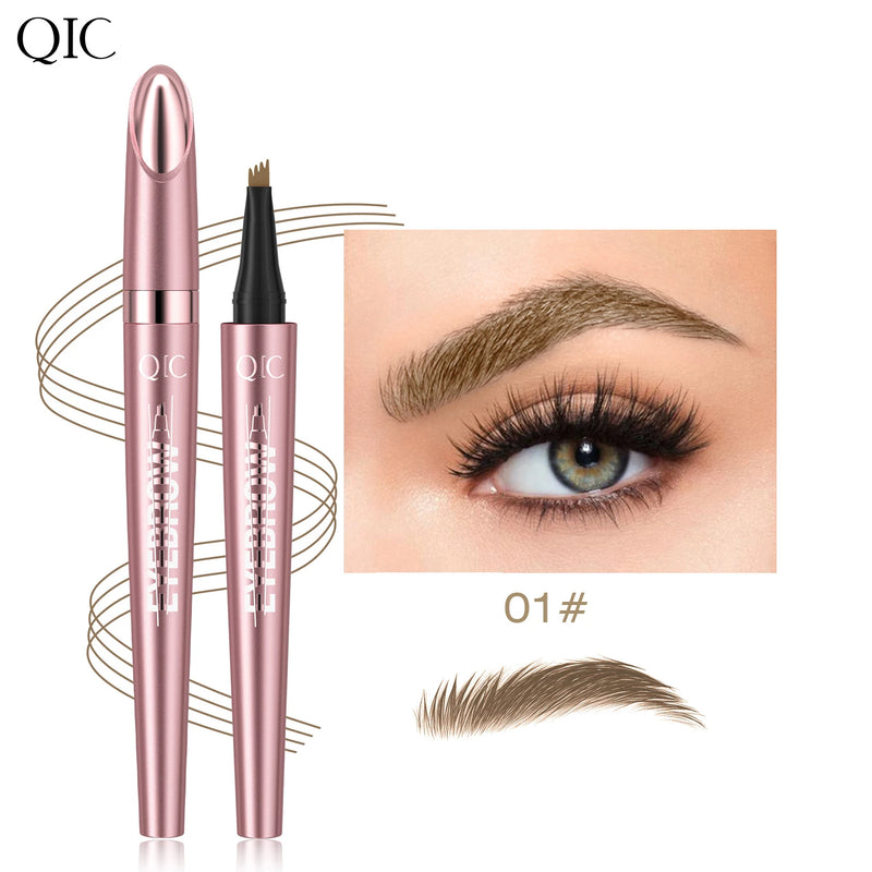 QIC Four Claw Liquid Eyebrow Pen Waterproof Brow Enhancer
