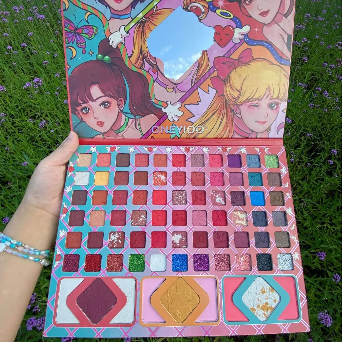 DIKALU 96 Color Eyeshadow Palette Matte Glitter Makeup Set