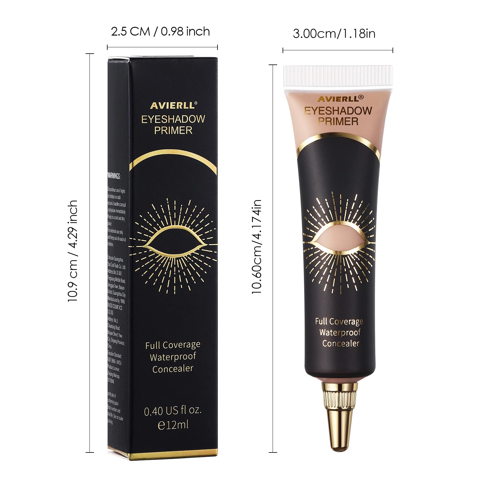 AVIERLL Matte Eyeshadow Primer Waterproof Eye Makeup Base