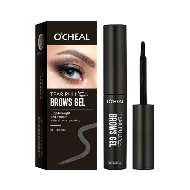 1/3pc Tattoo Peel Off Eyebrow Gel Tint, Semi Permanent Brow Tint, Waterproof, Transfer-proof,For Fuller & Defined Brows, Makeup