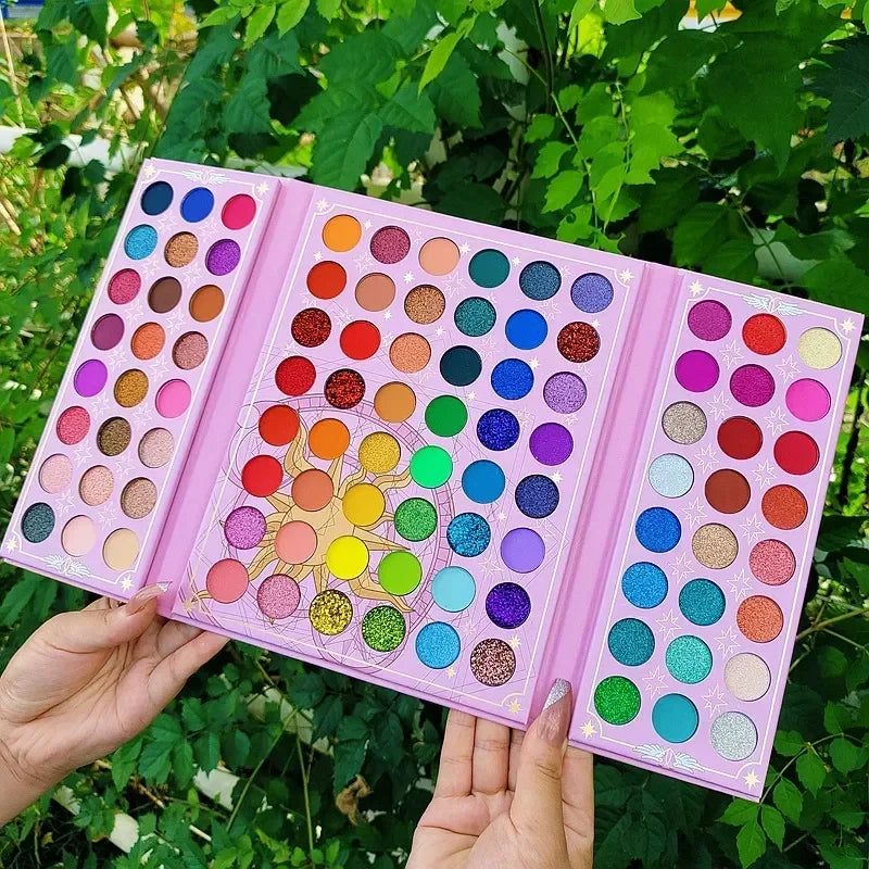DIKALU 96 Color Eyeshadow Palette Matte Glitter Makeup Set