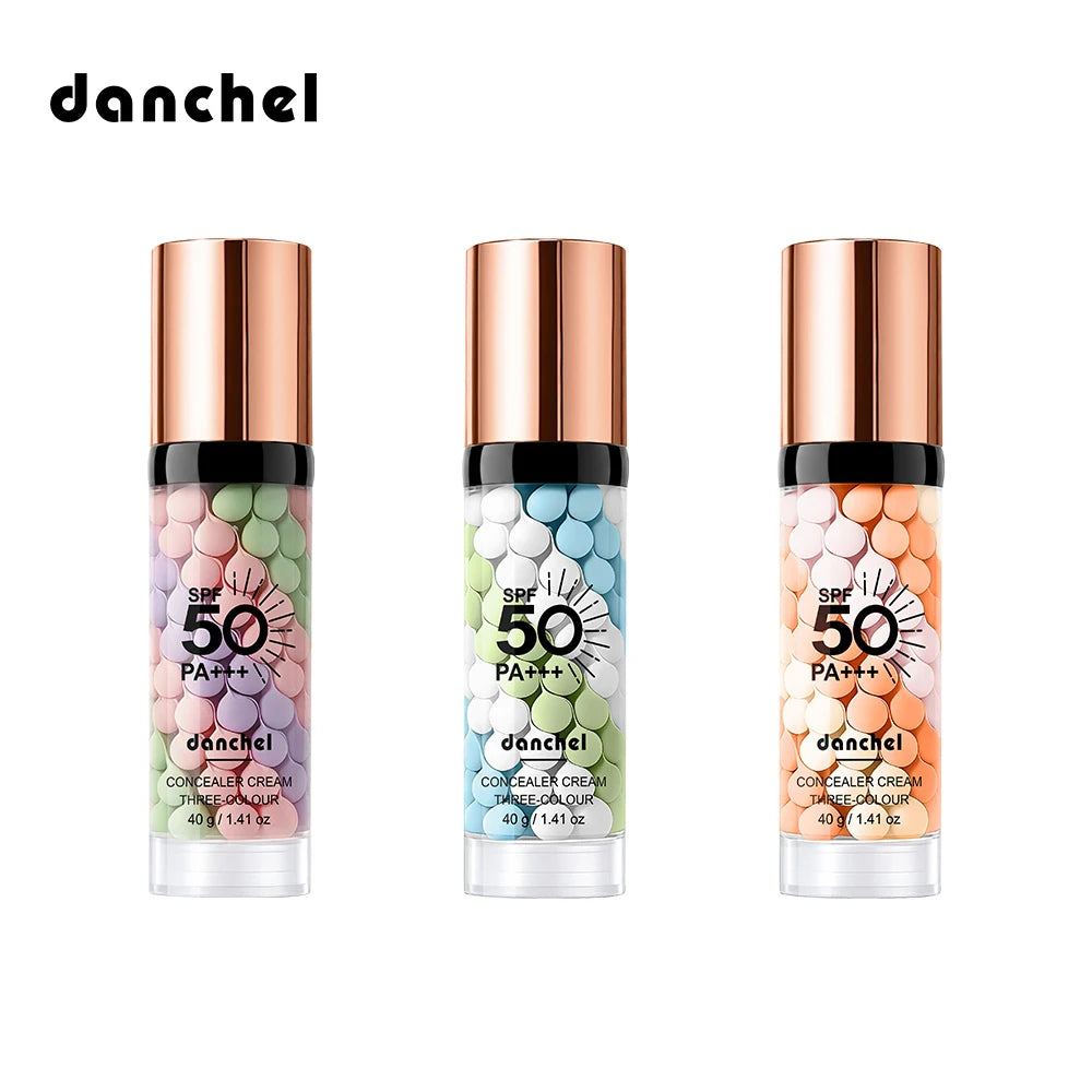 Danchel Three Color Concealer Cream SPF50 Primer
