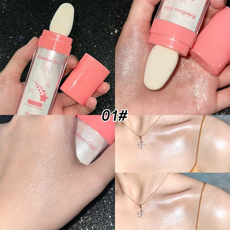 Rebellious Girl Silk Touch Glitter Highlighter Powder