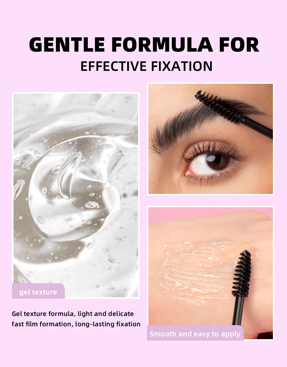 QiBest Transparent Eyebrow Styling Gel