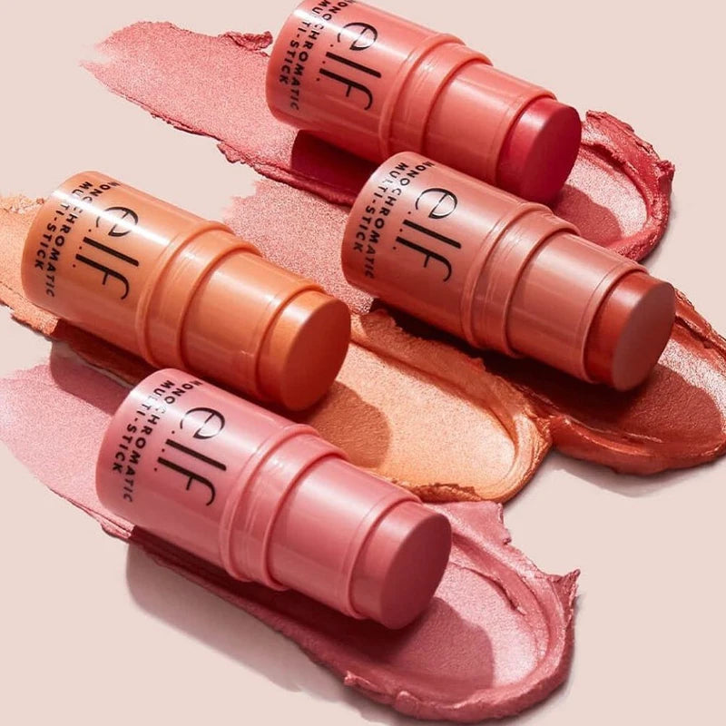 e.l.f. 3-in-1 Makeup Stick for Lips, Cheeks & Contour