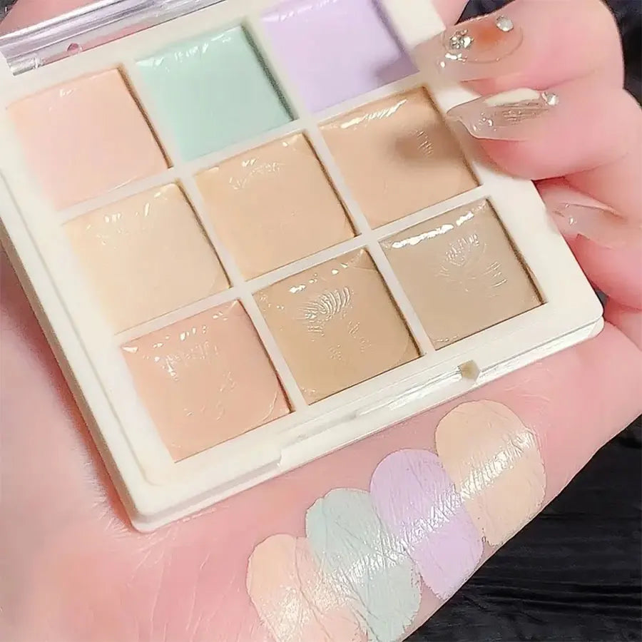 9-Color Full Coverage Concealer & Corrector Palette