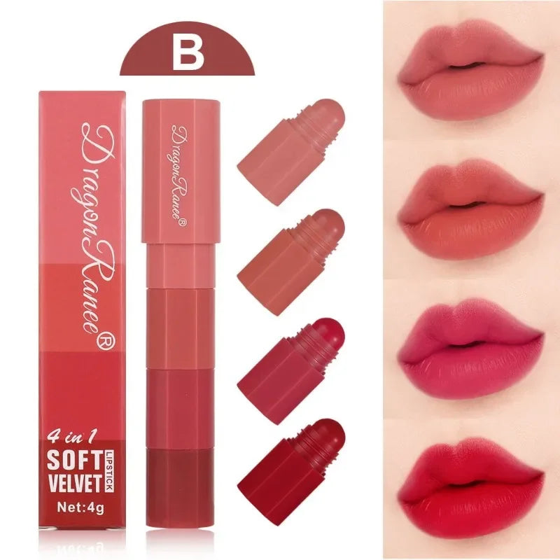 Fit Color 5-in-1 Matte Lipstick Crayon Set