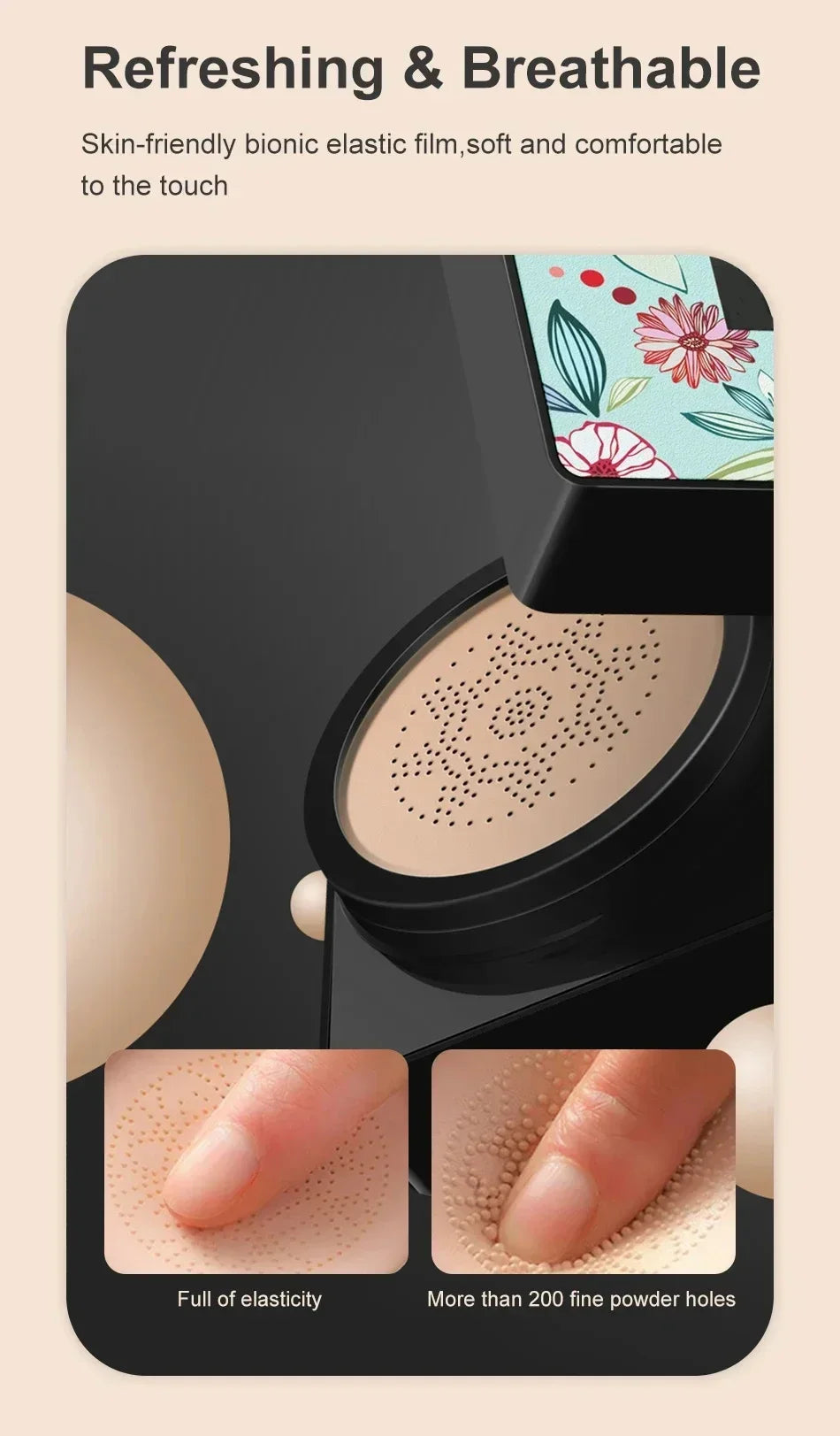 BEAUTY LINASI Mushroom Air Cushion CC Cream Foundation