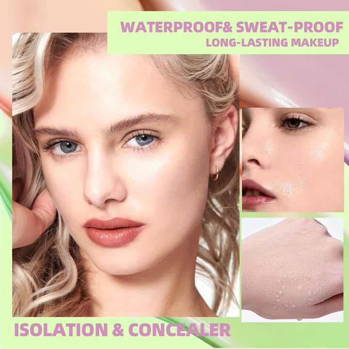 QiBest Three Color Liquid Concealer Makeup Primer