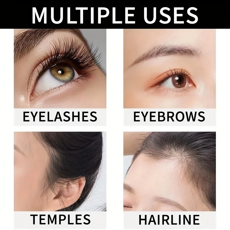 Lashes Serum Growth Natural Eyelashes & Eyebrows Extension Essence Create Lengthening Thick Eyelashes Nourish Serum For Brows