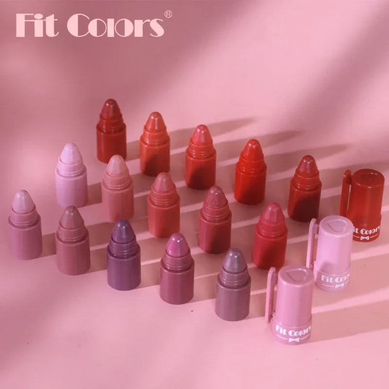 Fit Color 5-in-1 Matte Lipstick Crayon Set