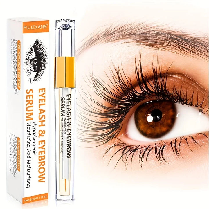Lashes Serum Growth Natural Eyelashes & Eyebrows Extension Essence Create Lengthening Thick Eyelashes Nourish Serum For Brows