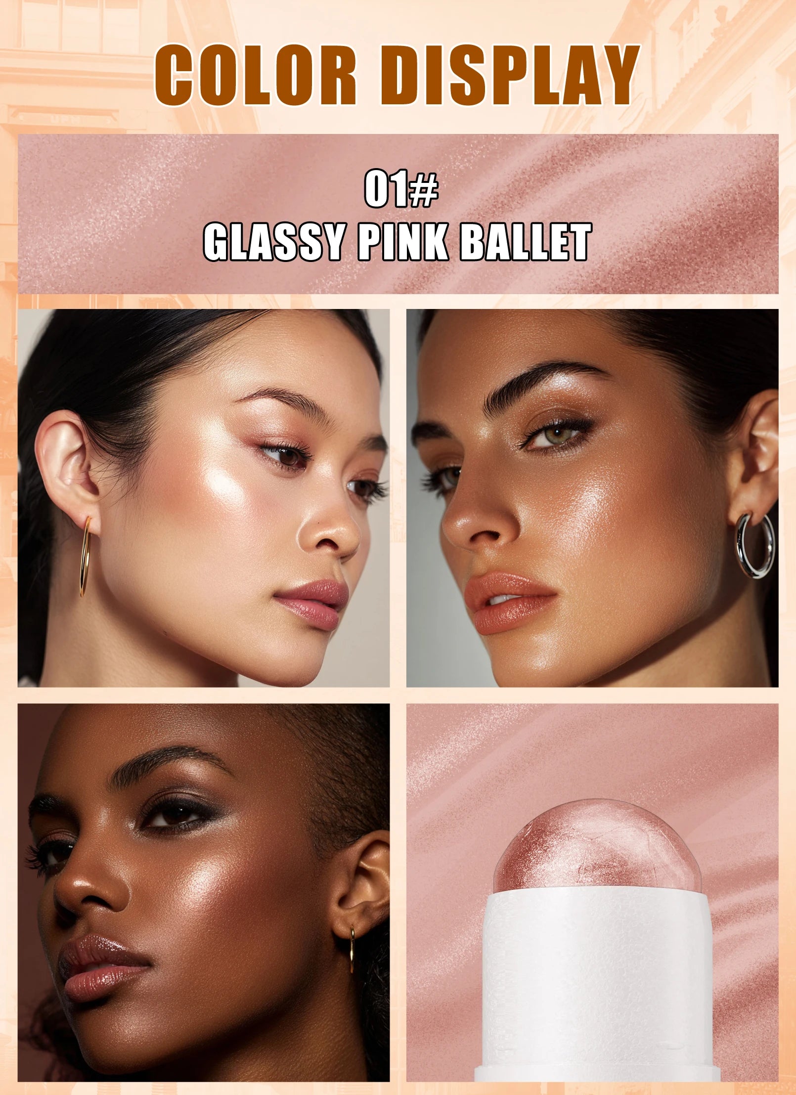 Hello Kiss Cream Highlighter Stick for a Buildable Glow