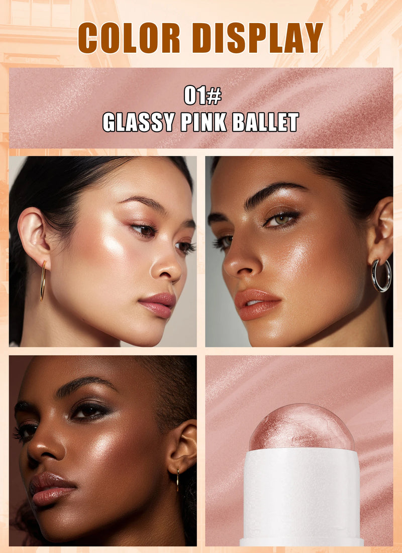 Hello Kiss Cream Highlighter Stick for a Buildable Glow