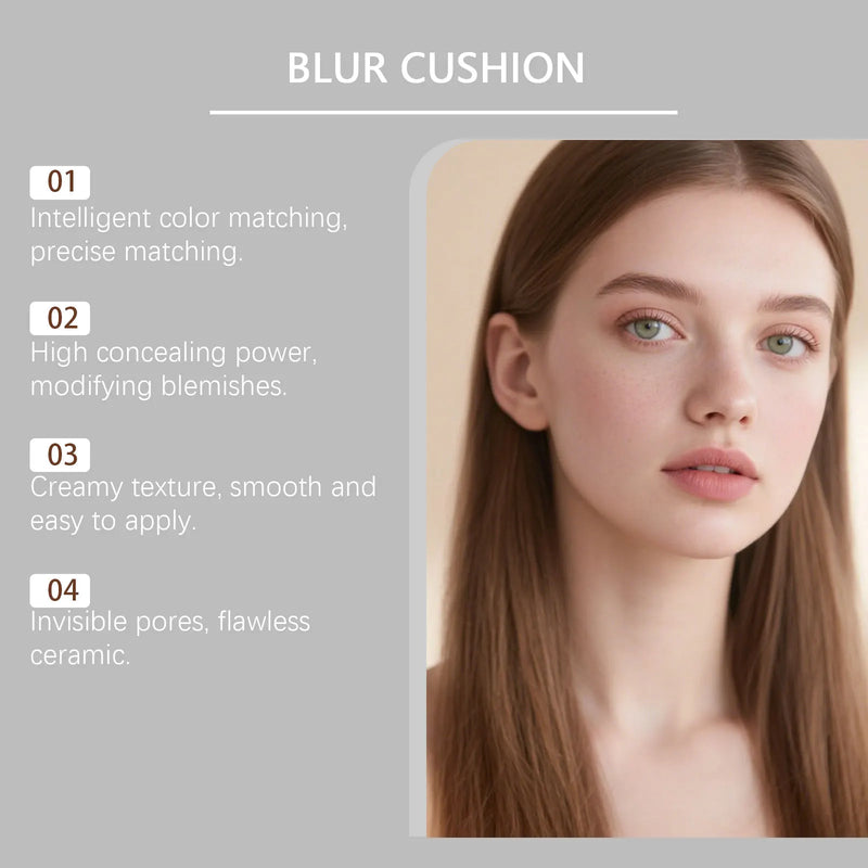 LUVIE GLOW Mushroom Head CC Cream – Hydrating Full Coverage