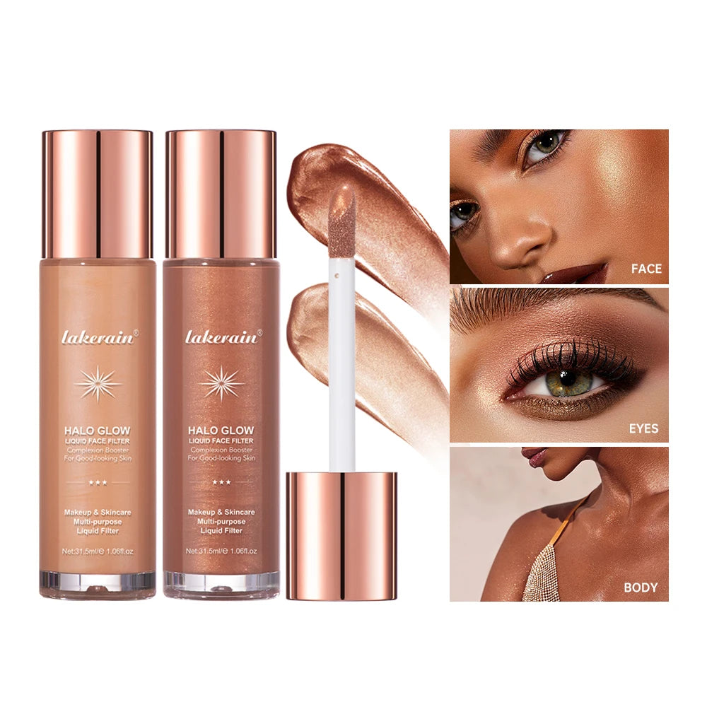 Lakerain Halo Glow Liquid Highlighter Face Filter