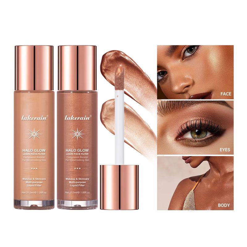 Lakerain Halo Glow Liquid Highlighter Face Filter