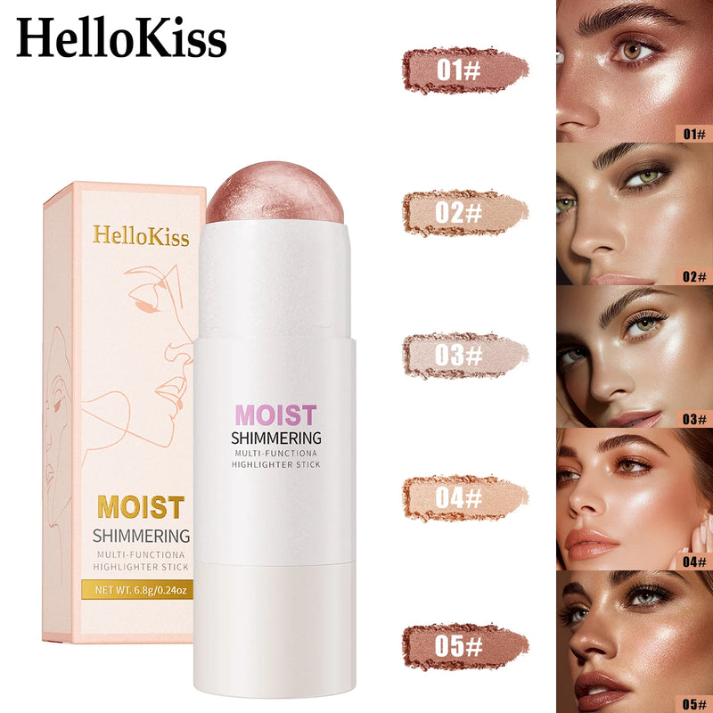 Hello Kiss Cream Highlighter Stick for a Buildable Glow