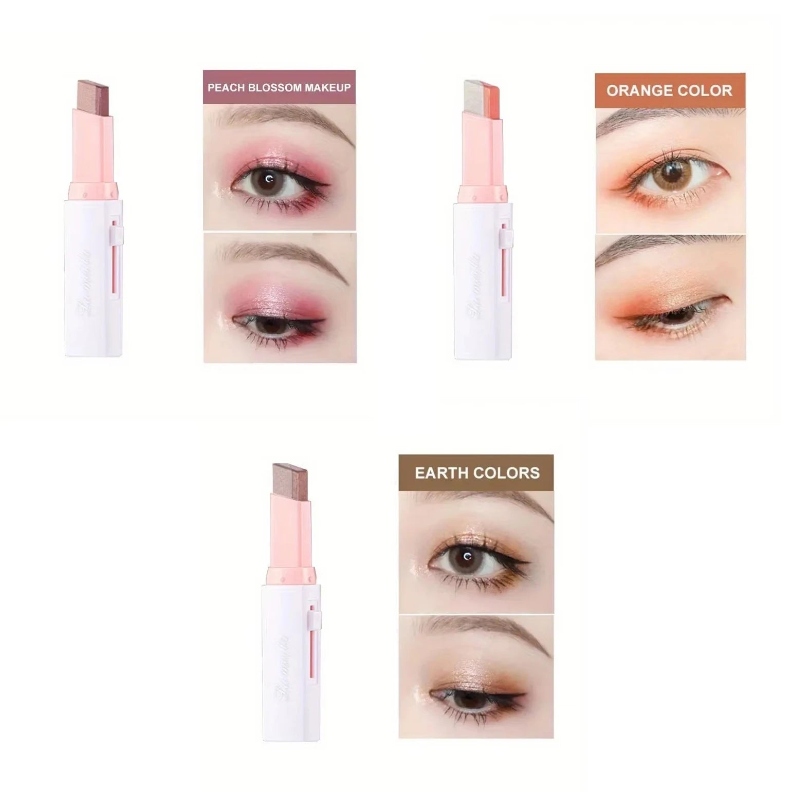 Lamelia Two-Tone Gradient Eye Shadow Stick