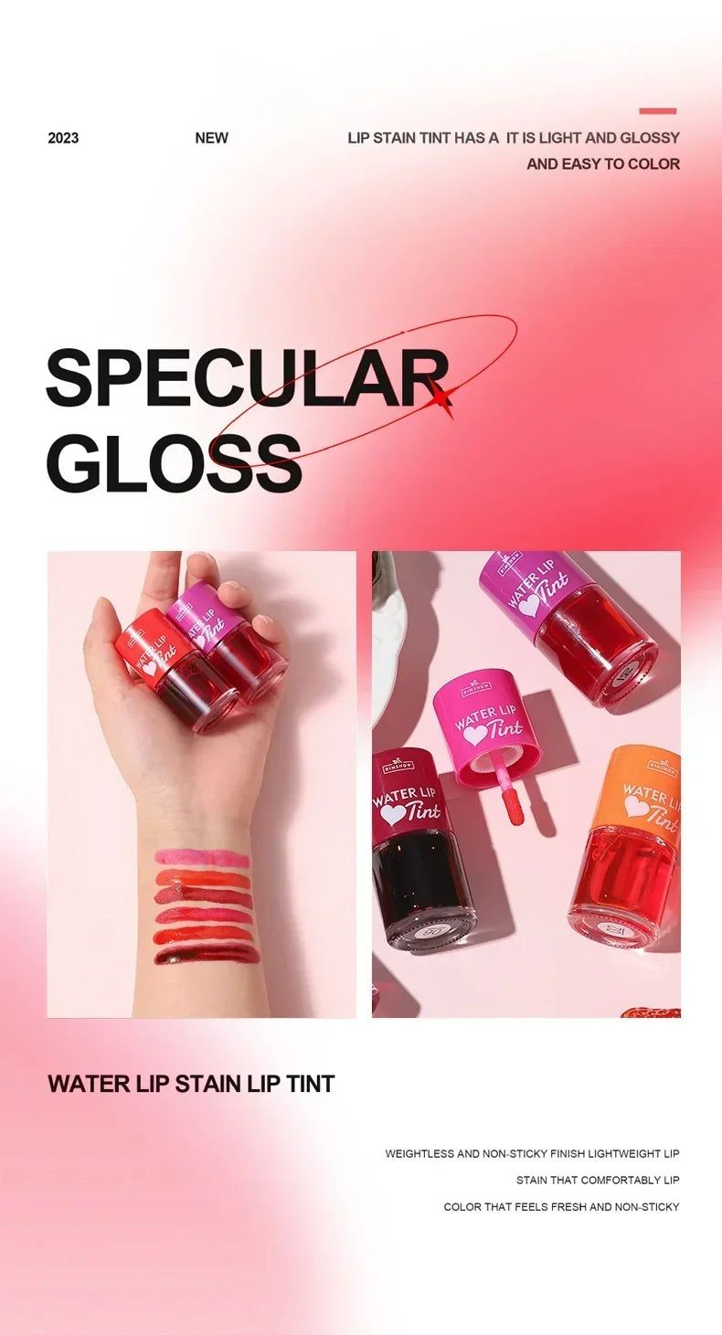 DIMSHOW Water Lip Tint Gloss – Lip & Cheek Makeup