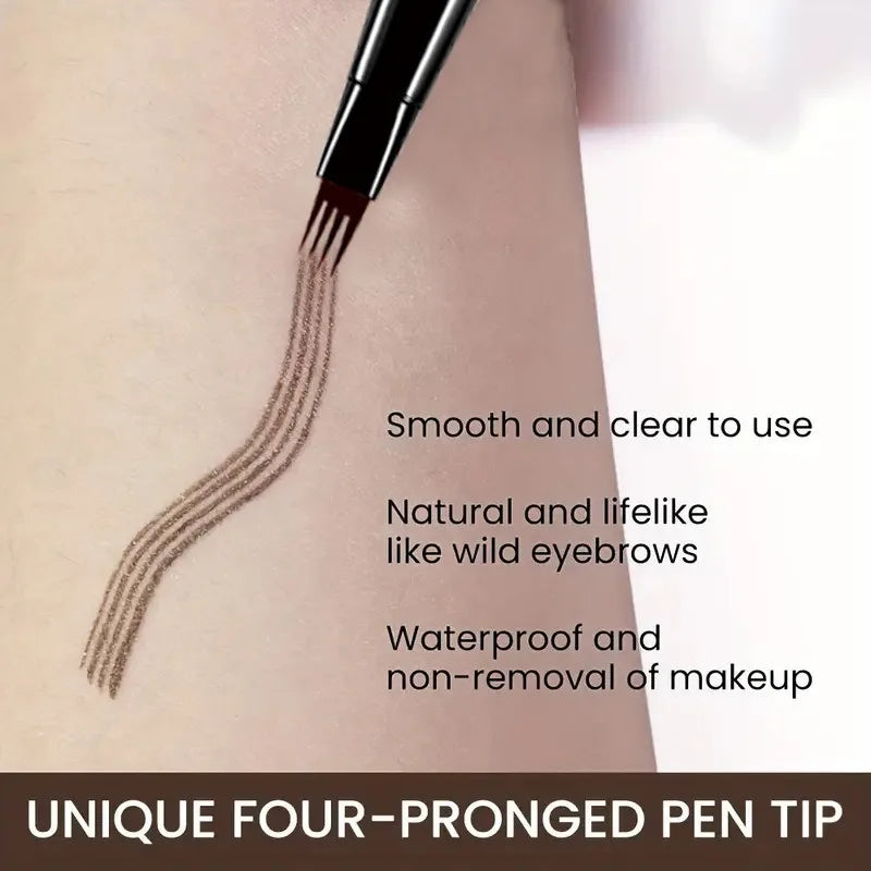 MAILIZI 4-Point Eyebrow Pencil Waterproof Liquid Brow Pen
