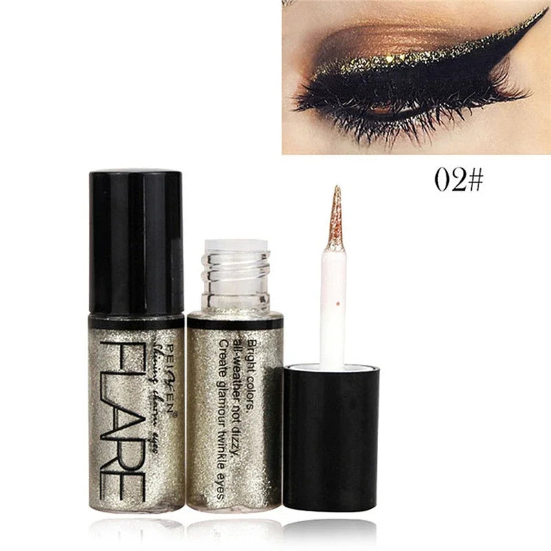 ZUOFILY Liquid Glitter Eyeliner Shimmer Makeup