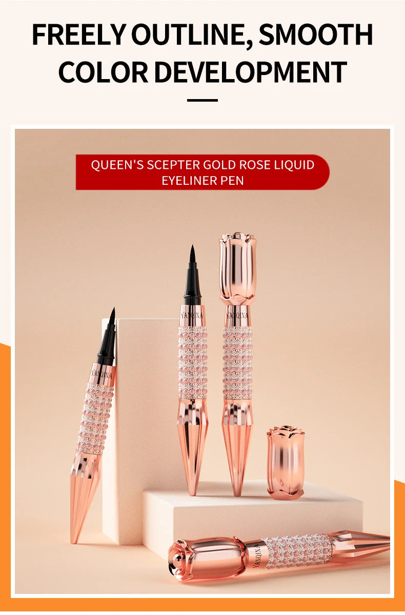 YANQINA Precision Liquid Eyeliner Pen Waterproof Quick Dry