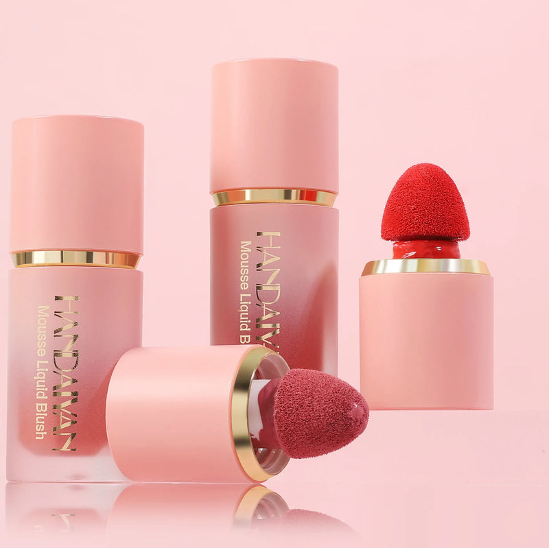 HANDAIYAN Matte Liquid Blush with Sponge Tip Applicator