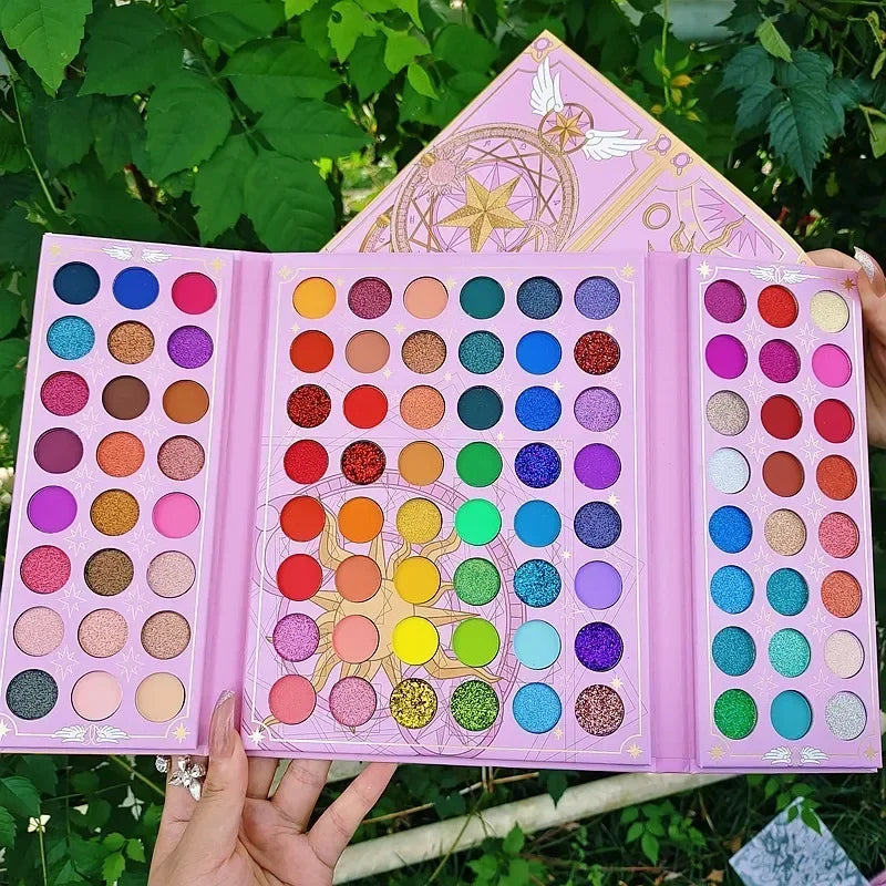 DIKALU 96 Color Eyeshadow Palette Matte Glitter Makeup Set