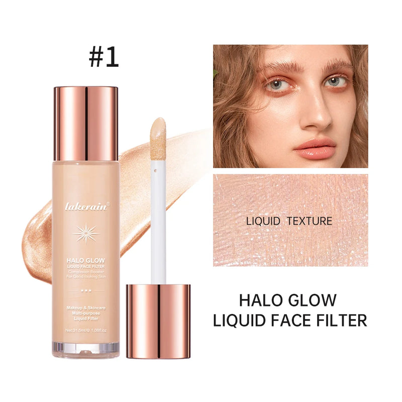 Lakerain Halo Glow Liquid Highlighter Face Filter