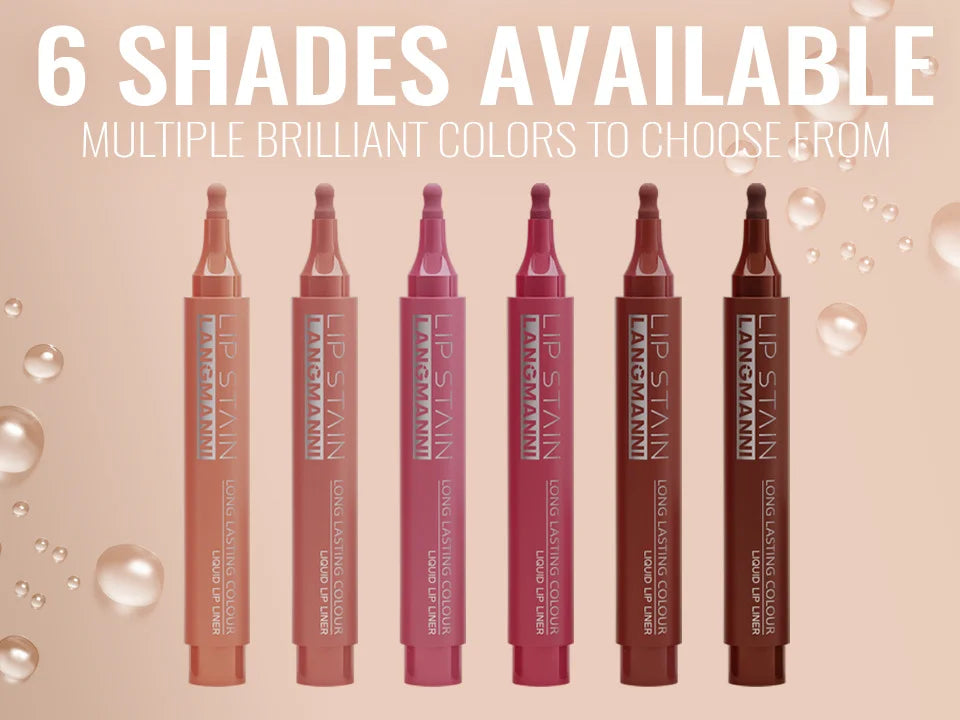 Matte Liquid Lip Liner Marker Pen Dyeing Lip Gloss Waterproof Long Lasting Lipstick Pencil Sexy Lips Contour Makeup Cosmetics