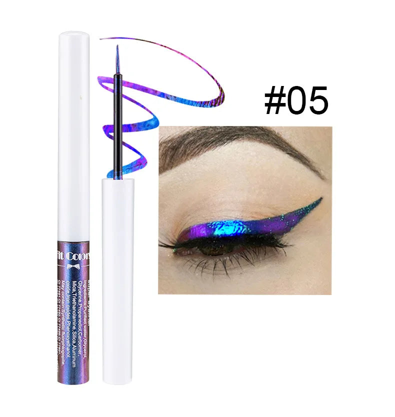 Fit Colors Chameleon Liquid Eyeshadow Multi Chrome Makeup