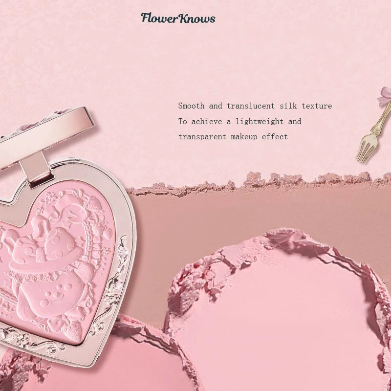 FLOWER KNOWS Velvet Matte Powder Blush