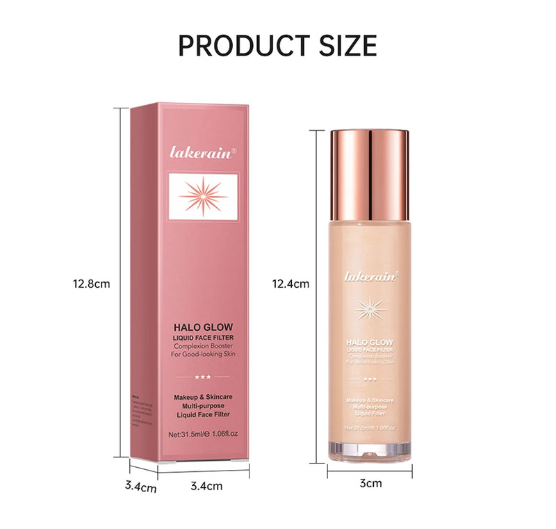 Lakerain Halo Glow Liquid Highlighter Face Filter