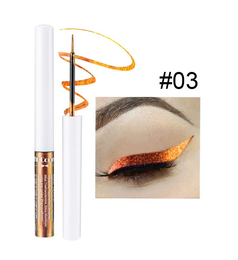 Fit Colors Chameleon Liquid Eyeshadow Multi Chrome Makeup