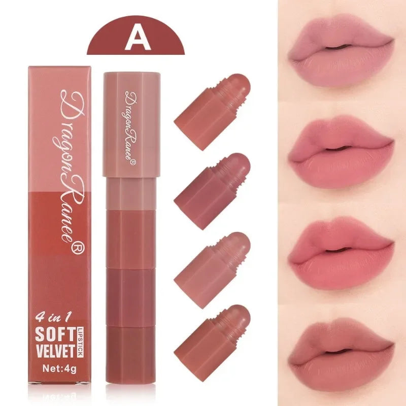 Fit Color 5-in-1 Matte Lipstick Crayon Set