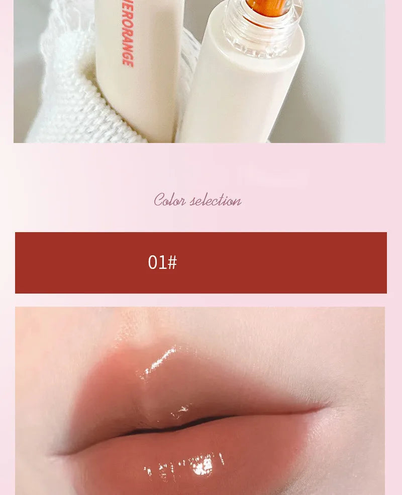 Crystal Jelly Lip Gloss Mirror Water Liquid Lipstick Moisturizing Long Lasting Sexy Lip Plumper Lip Tint Makeup Korean Cosmetics