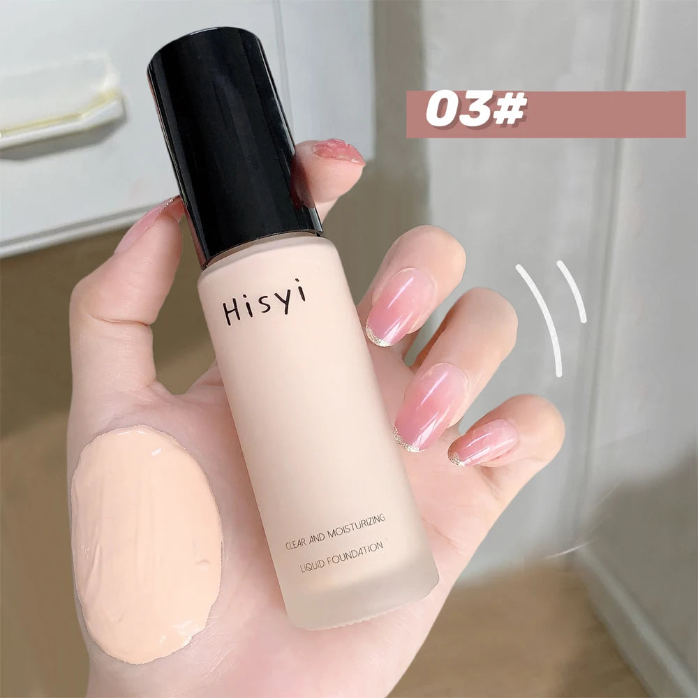 HISYI Moisturizing Liquid Foundation for Natural Coverage