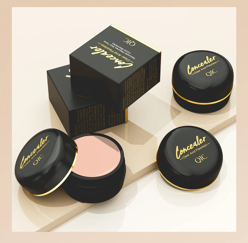 QIC Waterproof Full Coverage Concealer for Tattoos & Scars