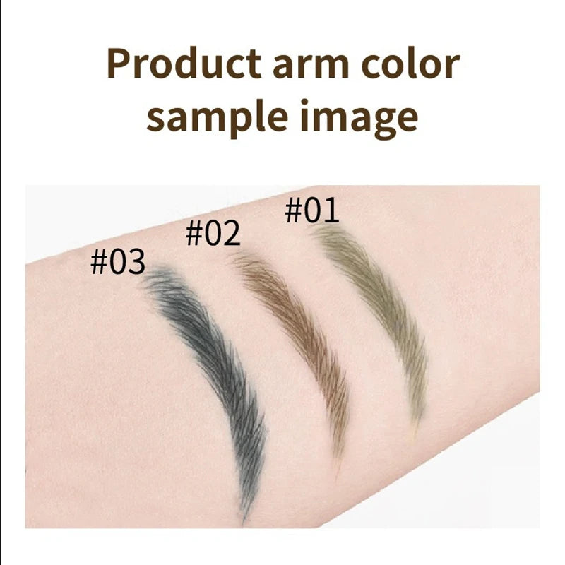 1/3pc Tattoo Peel Off Eyebrow Gel Tint, Semi Permanent Brow Tint, Waterproof, Transfer-proof,For Fuller & Defined Brows, Makeup
