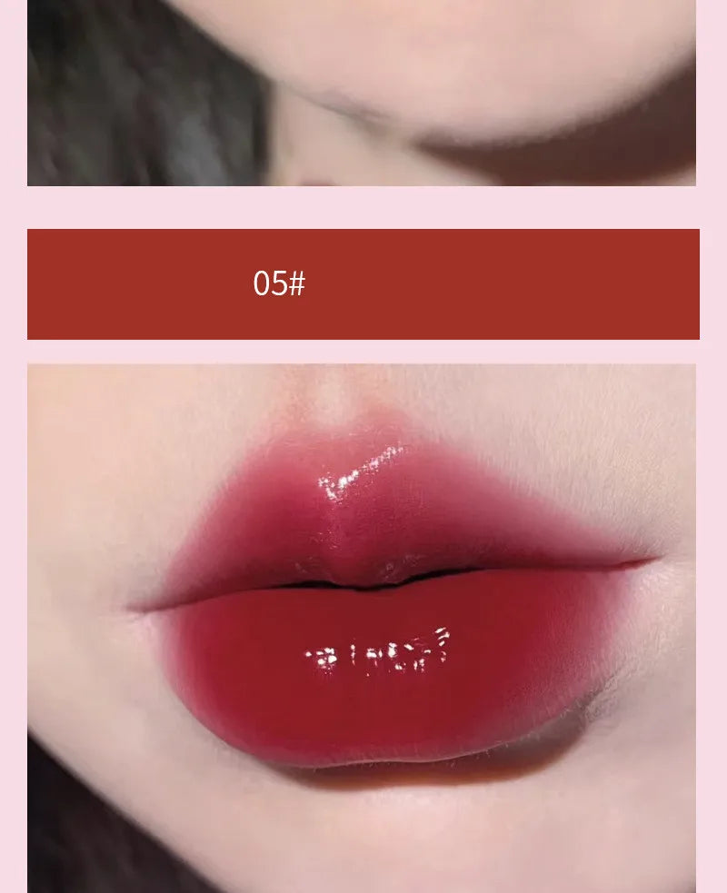 Crystal Jelly Lip Gloss Mirror Water Liquid Lipstick Moisturizing Long Lasting Sexy Lip Plumper Lip Tint Makeup Korean Cosmetics