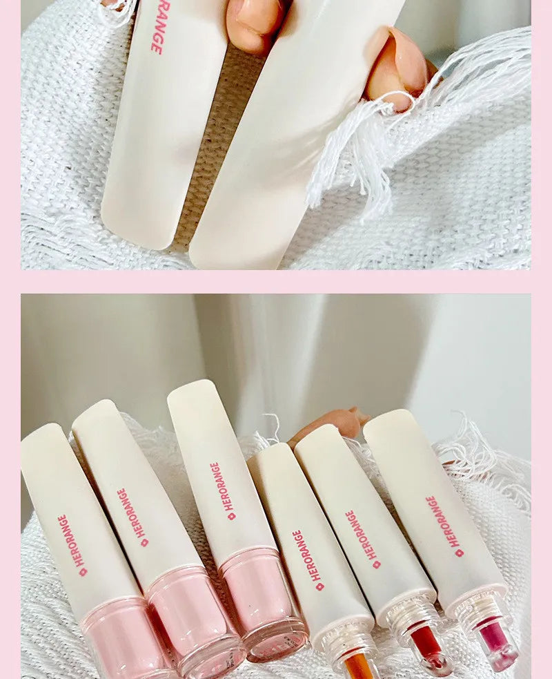 Crystal Jelly Lip Gloss Mirror Water Liquid Lipstick Moisturizing Long Lasting Sexy Lip Plumper Lip Tint Makeup Korean Cosmetics