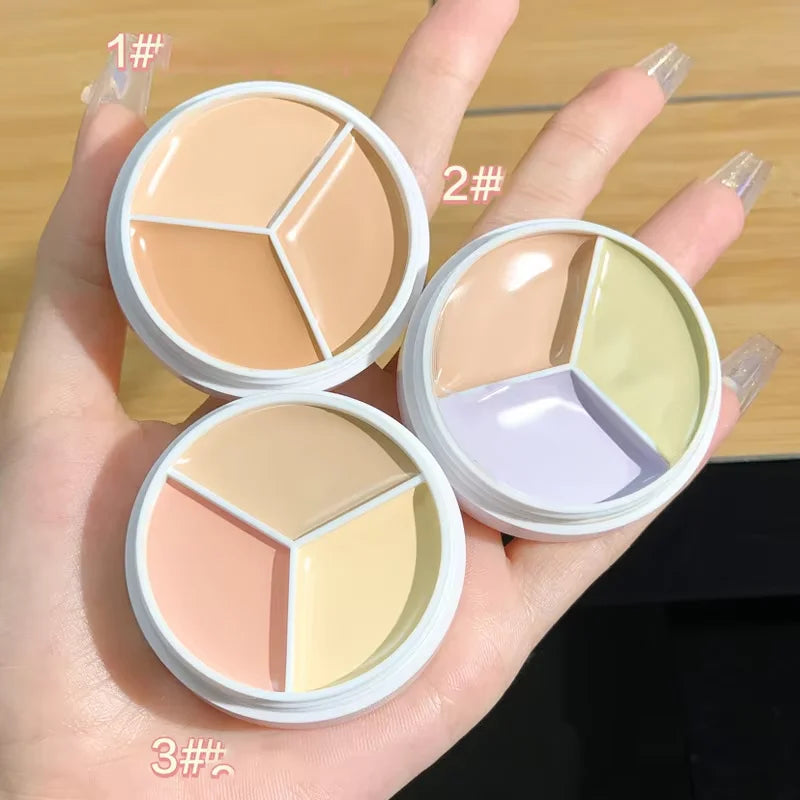 CUST BABY 3-Color Full Coverage Concealer Palette