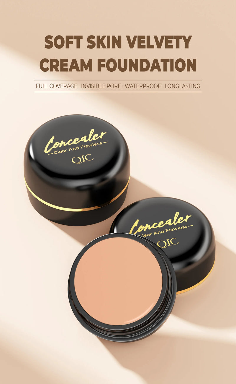 QIC Waterproof Full Coverage Concealer for Tattoos & Scars