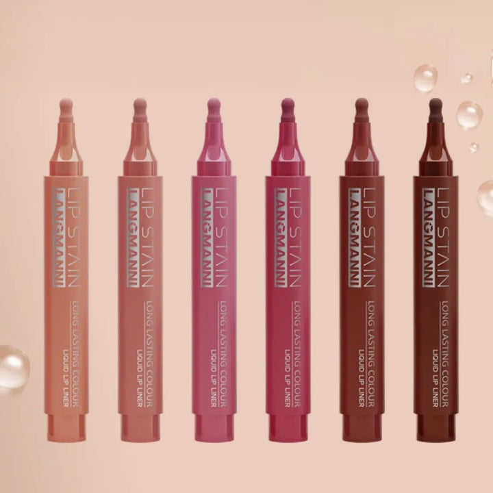 Matte Liquid Lip Liner Marker Pen Dyeing Lip Gloss Waterproof Long Lasting Lipstick Pencil Sexy Lips Contour Makeup Cosmetics