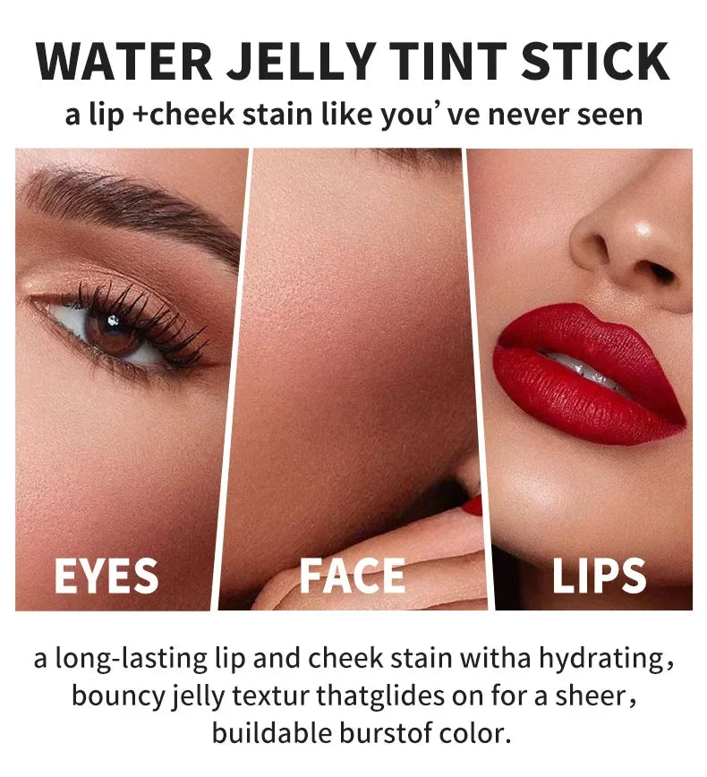 VIBELY Water Jelly Tint Stick Lip & Cheek Tint